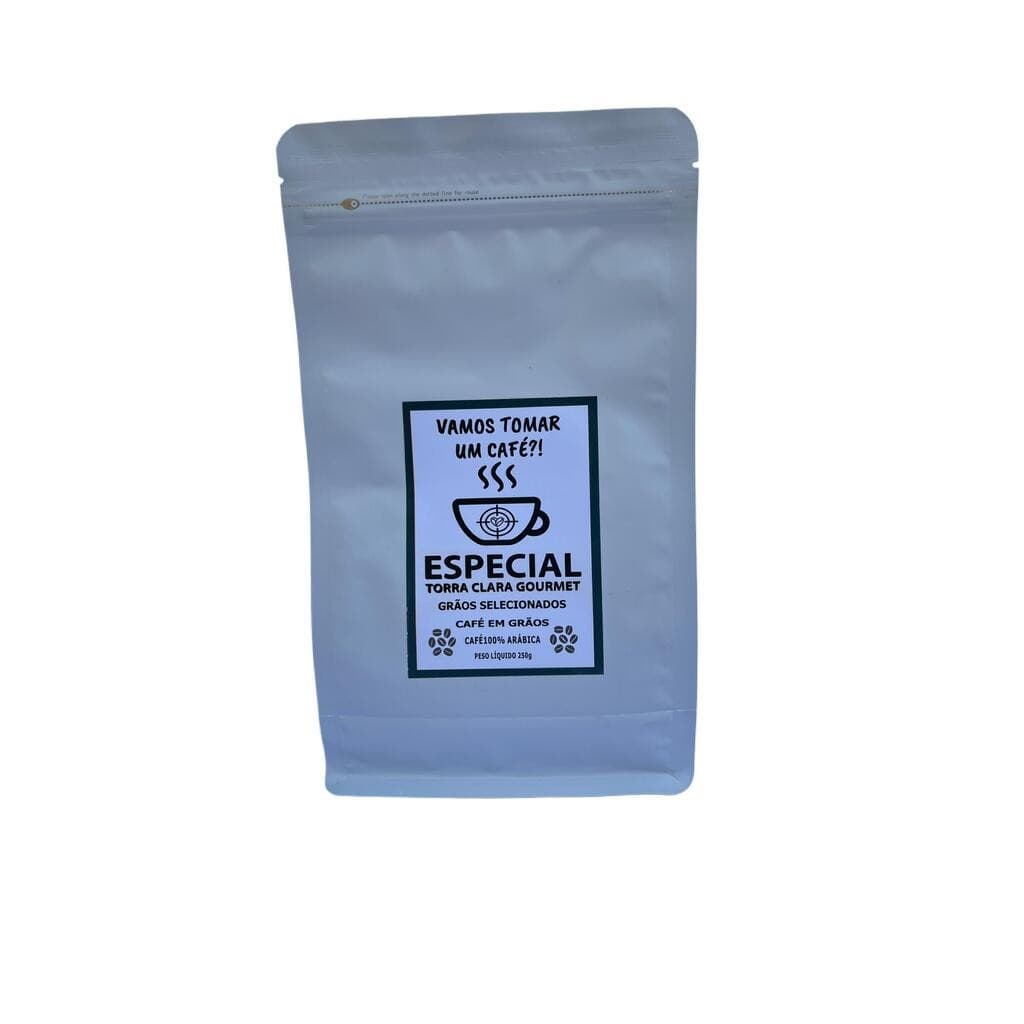 CAFÉ EM GRÃOS ESPECIAL TORRA CLARA 250G