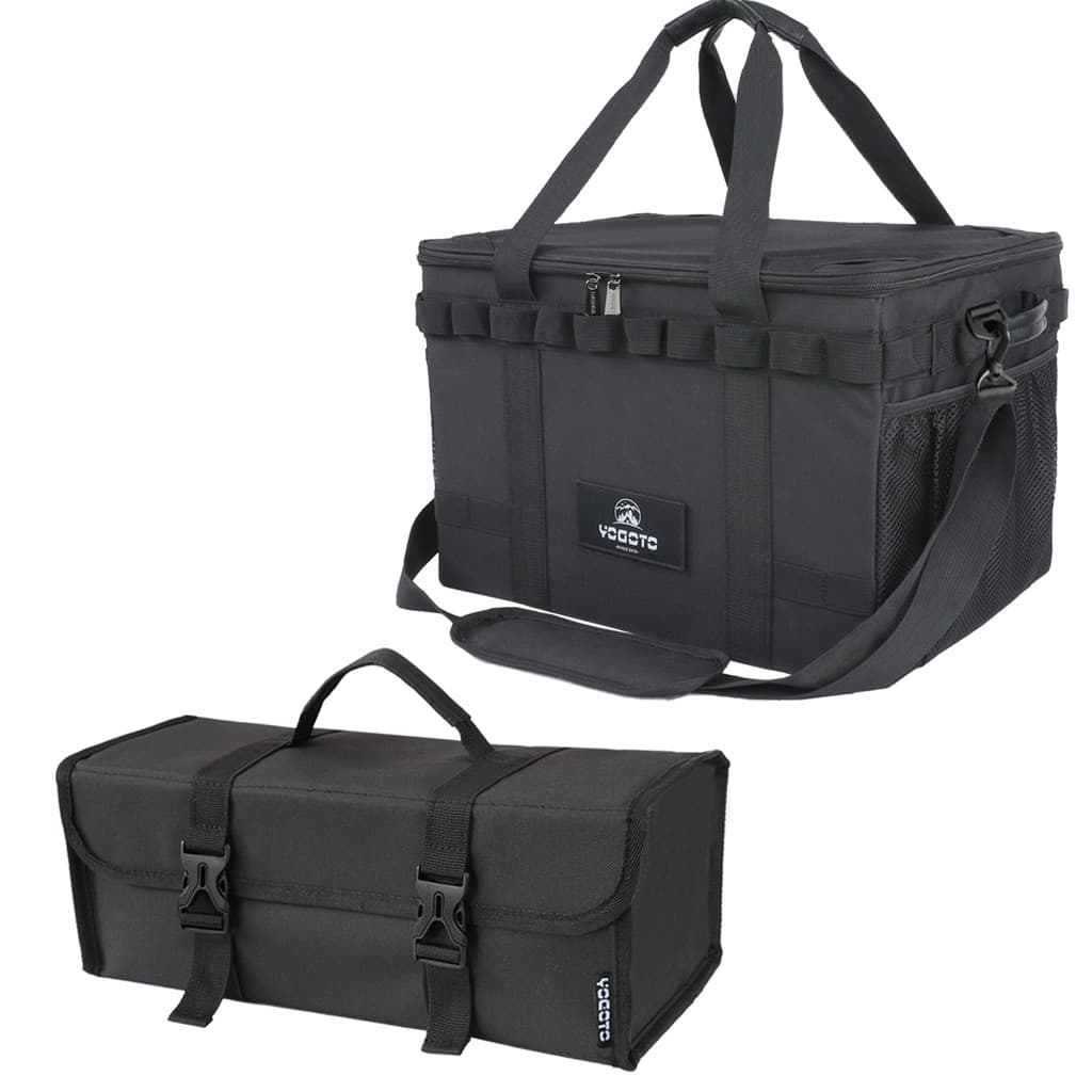 YOGOTO Caixa de armazenamento de ferramentas para acampamento ao ar livre 10L36L60L Caixa de Cache de ferramentas de gra