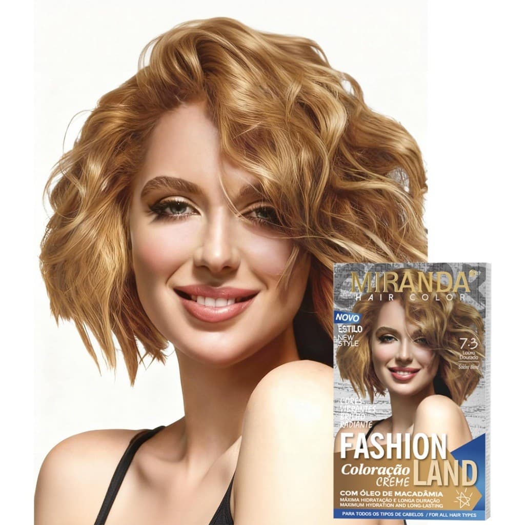 Shampoo Tonalizante 3 em 1 MOFASHI Louro Dourado 30g Hidratante Profundo , Reparador Beleza