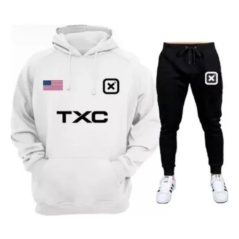 Conjunto Moletom Confortavel Masculino/Feminino para Inverno, Calça Moletom Estilosa Quentinha