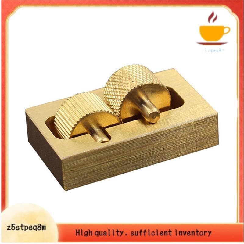 Mini Caixa De Óleo De Borda Couro Artesanato Escultura Ferramenta Ferramentas De Trabalho De Cobre Puro DIY Rolo De Cost