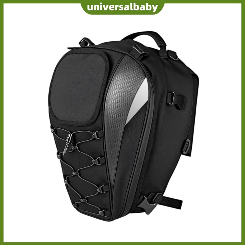 Mochila Para Capacete À Prova D'água , Bolsa Traseira Multifuncional Esportes Ao Ar Livre , Acessórios Moto [universalba