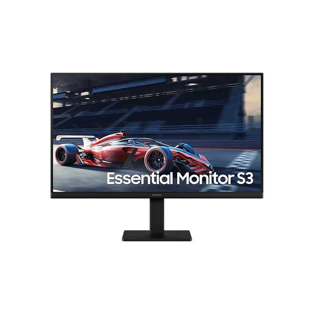 Monitor Gamer Samsung 24" FHD 100Hz IPS HDMI VGA Preto S3 Bordas Finas