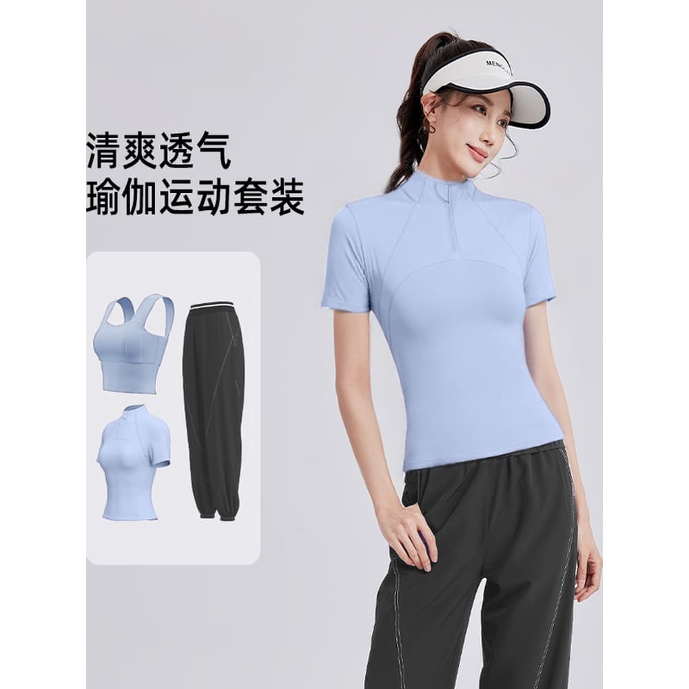 Daji diário Yoga roupas femininas manhã correndo Fitness esportes topos High-End Pilates roupas de treinamento ternos de