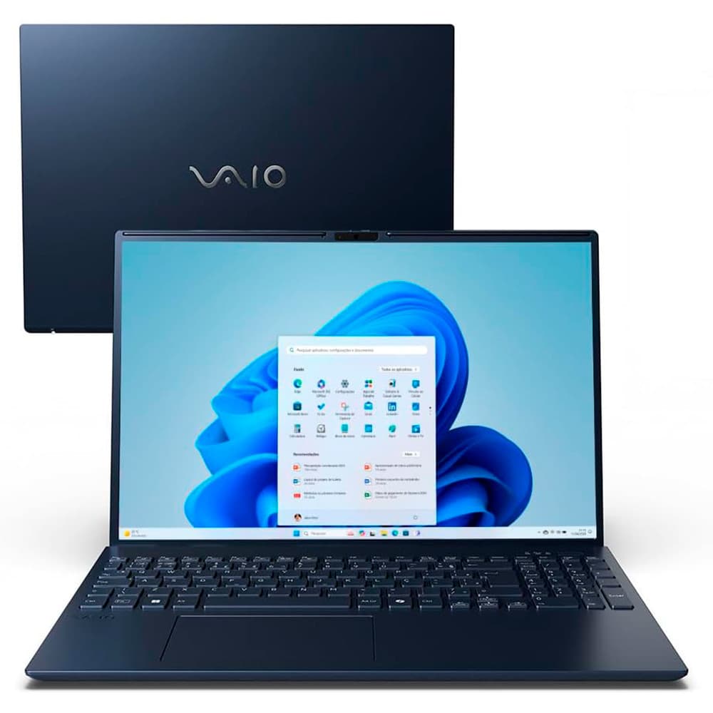 Notebook Vaio FE16 16 WUXGA I5-1334U 16GB SSD 512GB Windows 11 Home Cinza Grafite - VJFE62F11X-B0321H