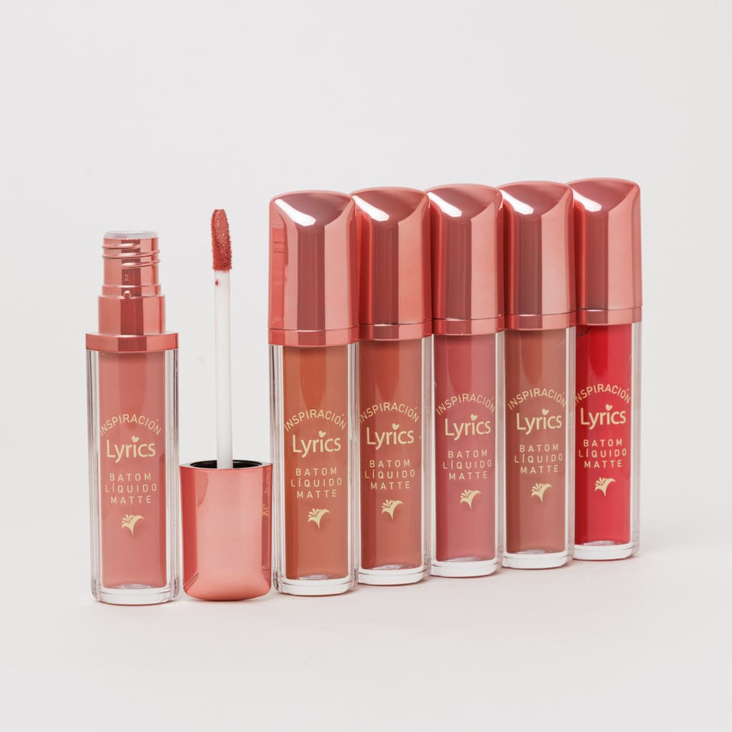Batom Líquido Matte Inspiración – Lyrics Makeup Cor Intensa e Toque Aveludado