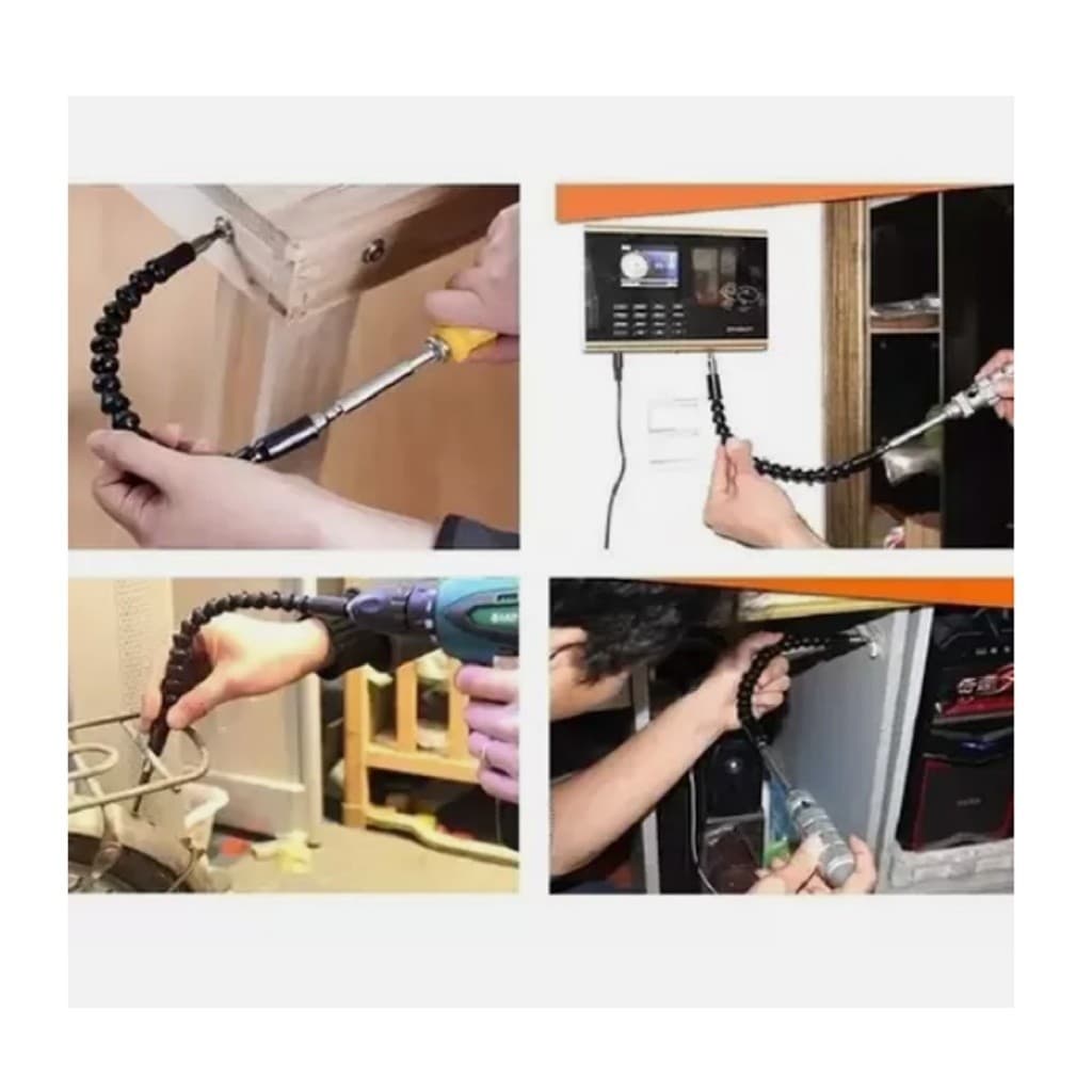 Cabo Extensor Eixo Flexivel Bits P\ Furadeira \parafusadeira