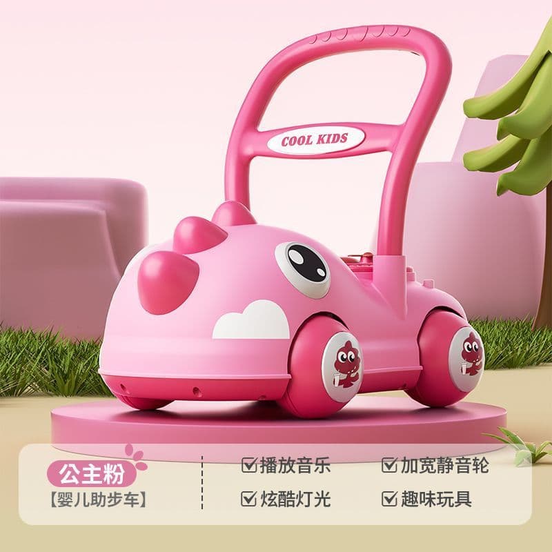 Carrinho de bebê carrinho de bebê brinquedos de bebê aprender a andar passeio de bebê de 6 a 18 a 24 meses carrinho de b