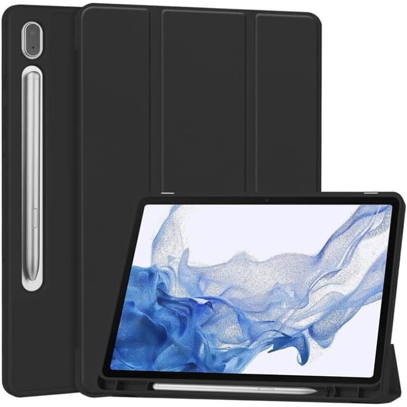 Capa para Samsung Tab S7 FE/S9 FE/S7/S8 Plus/S8ultra com Suporte S Pen Antichoque Premium