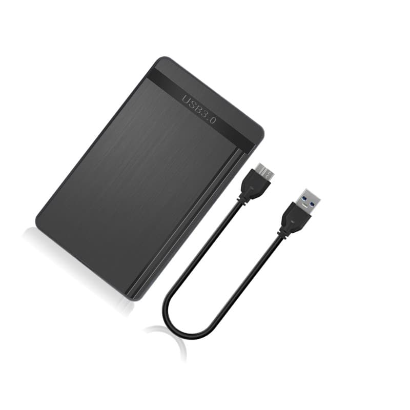 Gabinete Externo USB3 0 De Velocidade Rápida Para Armazenamento Portátil SSDs HDD De 2 5 Polegadas Com Revestimento Esco