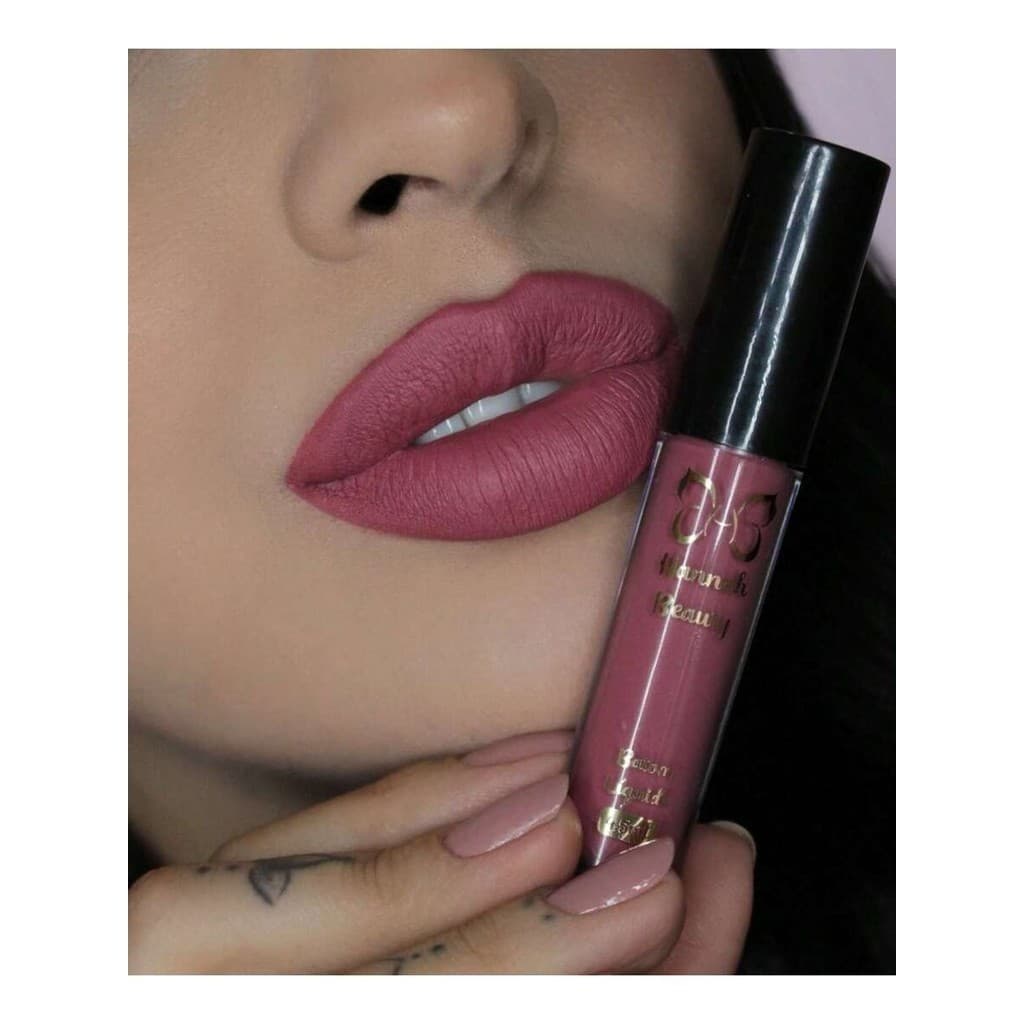 Batom Líquido Matte Hannah Beauty: O Matte que Não Resseca!
