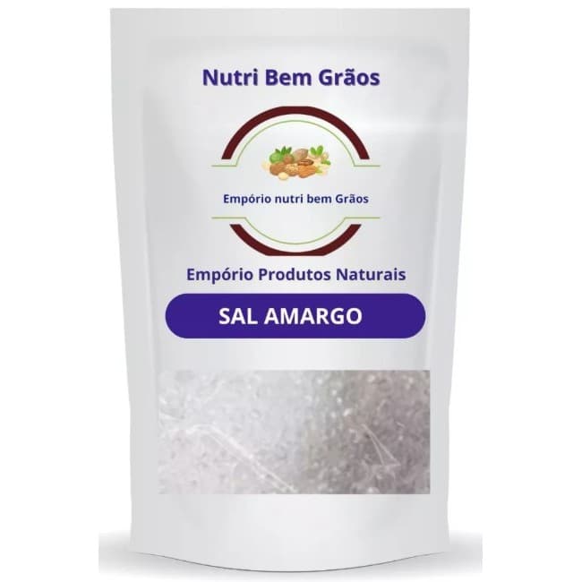 Sal Amargo 100% Natural - (Salamargo) - Sal de Epsom