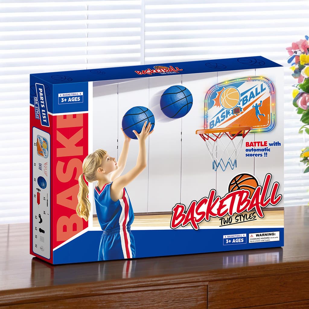 [Brinquedos educativos] Novo estilo infantil pontuação conjunto de brinquedos de cesta de basquete presente de brinquedo
