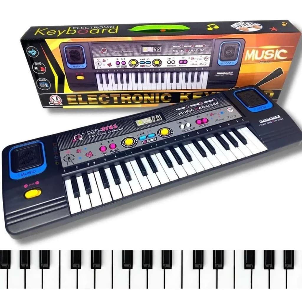 Teclado De Brinquedo Educativo Infantil Brinquedo Para Menina Pronto Estoque