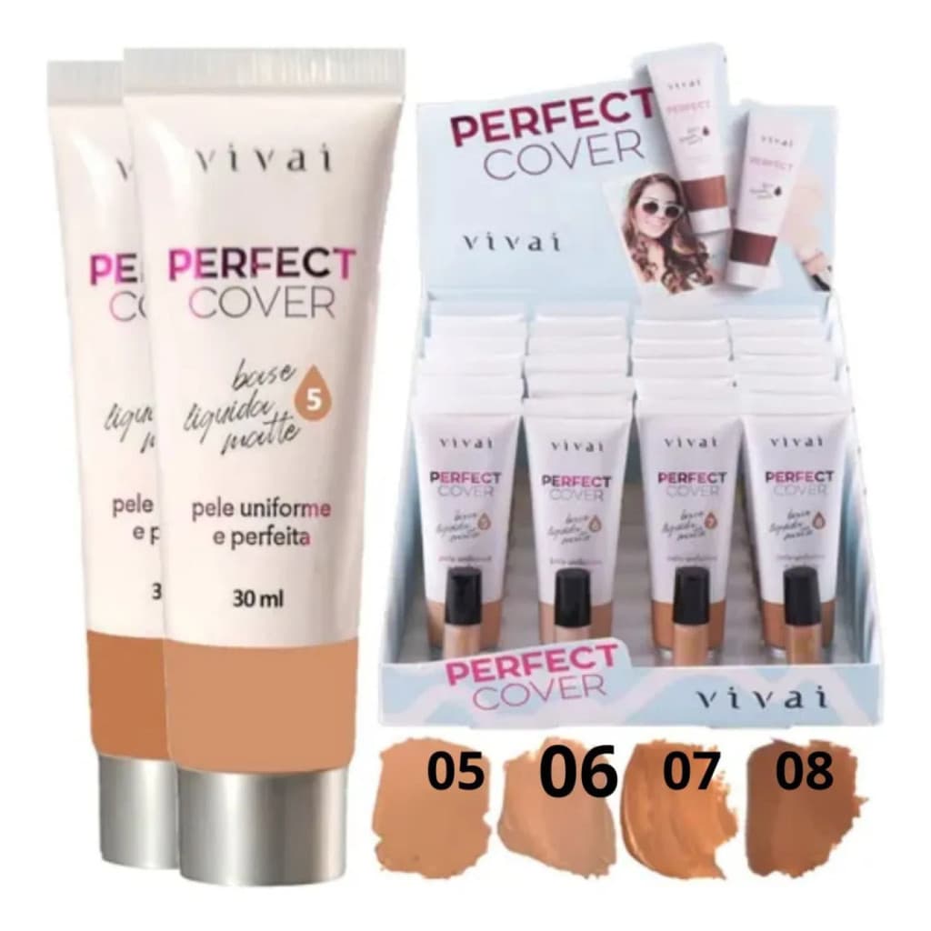 Base Liquida Cor 04 Matte 30ml Alta Cobertura