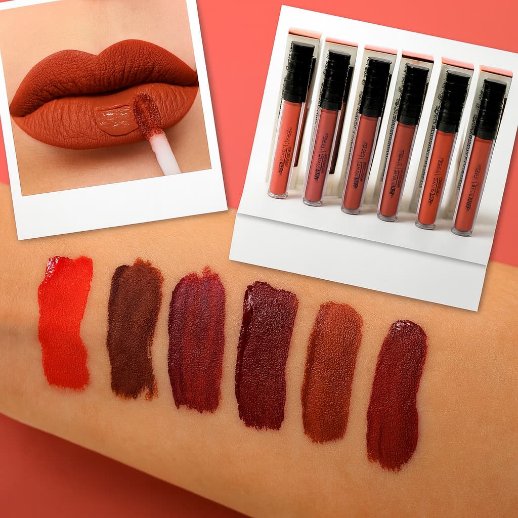 Batom Líquido Matte 12 HORAS Max Love 4ml - Diversas Cores