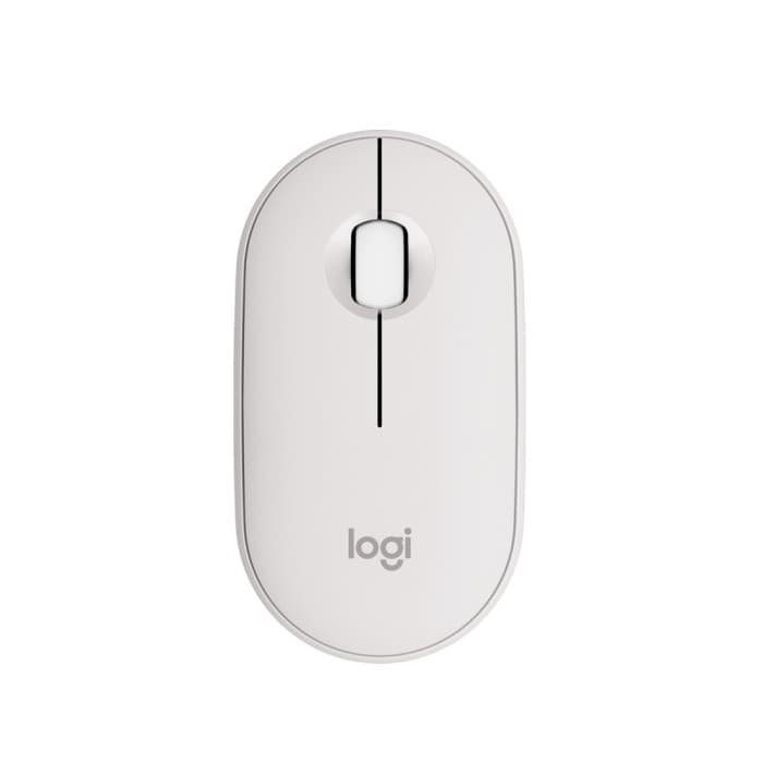 MOUSE SEM FIO LOGITECH PEBBLE MOUSE 2 M350S BRANCO
