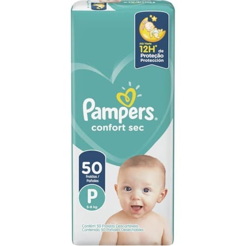 FR PAMPERS CONFORTSEC MEGA P 50UN