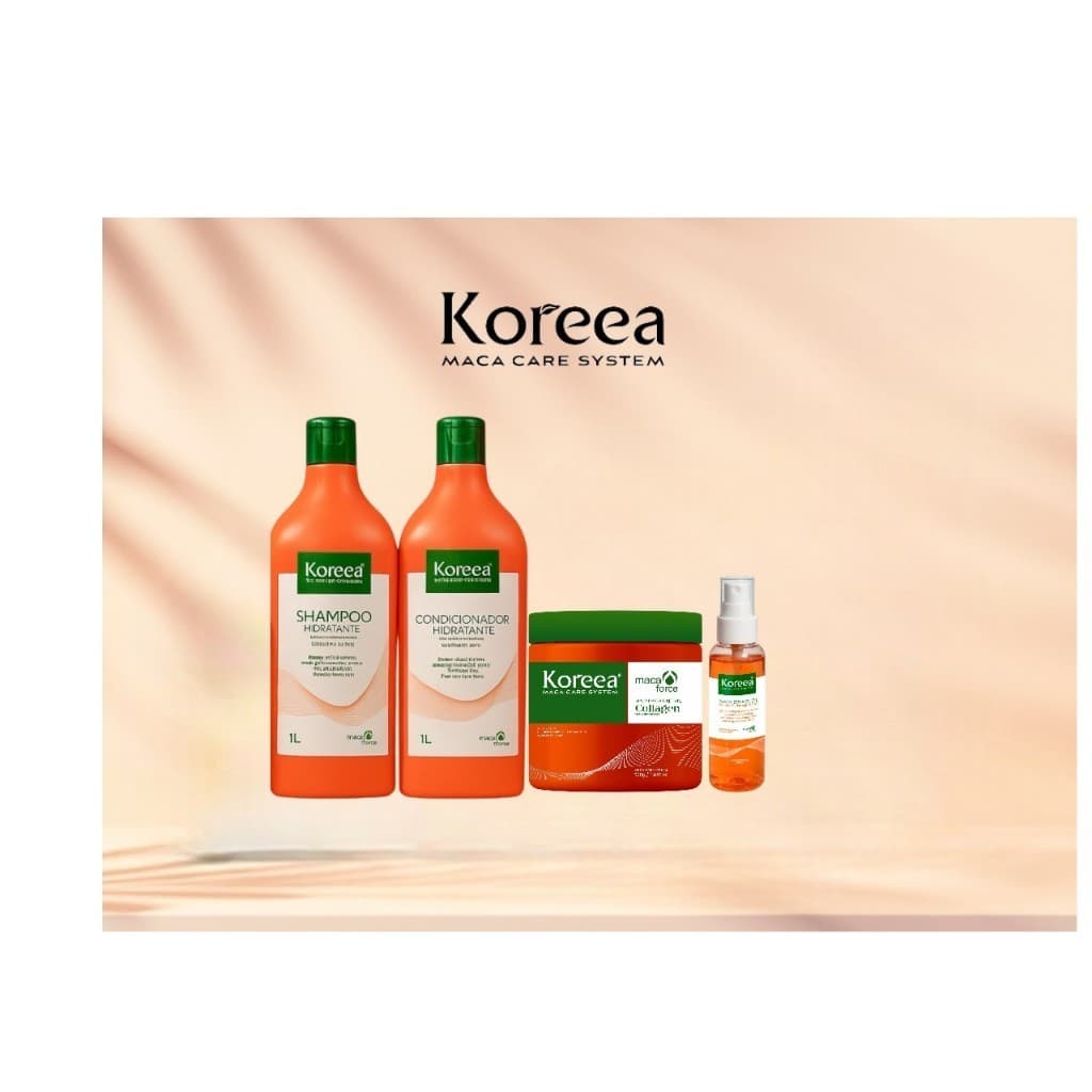 Kit Shampoo + Condicionador 1 Litro Cada + Máscara Hidratante 500ML + Òleo 50ml