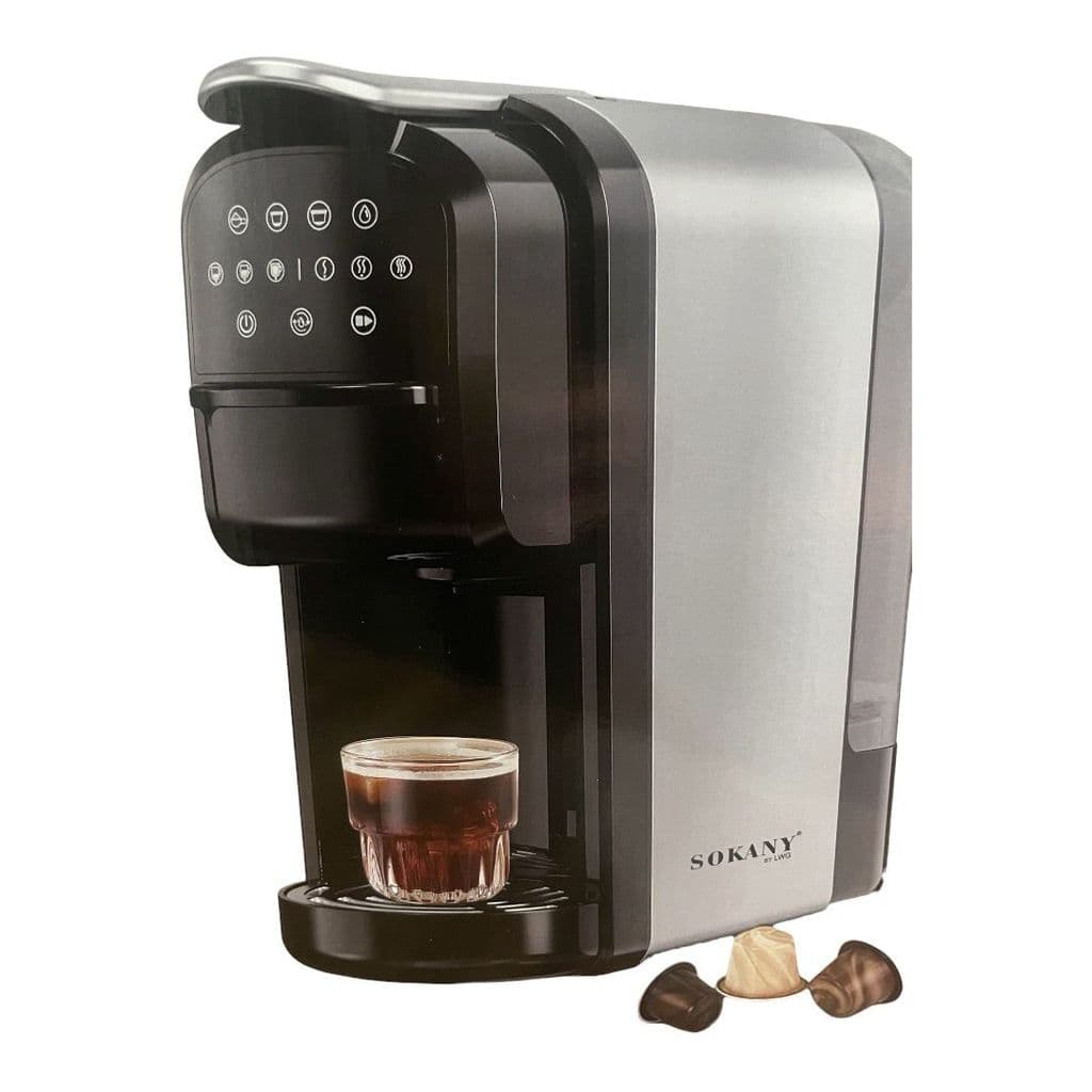 Cafeteira Expresso Cápsulas 3 Em 1 ou pó de cafe moido