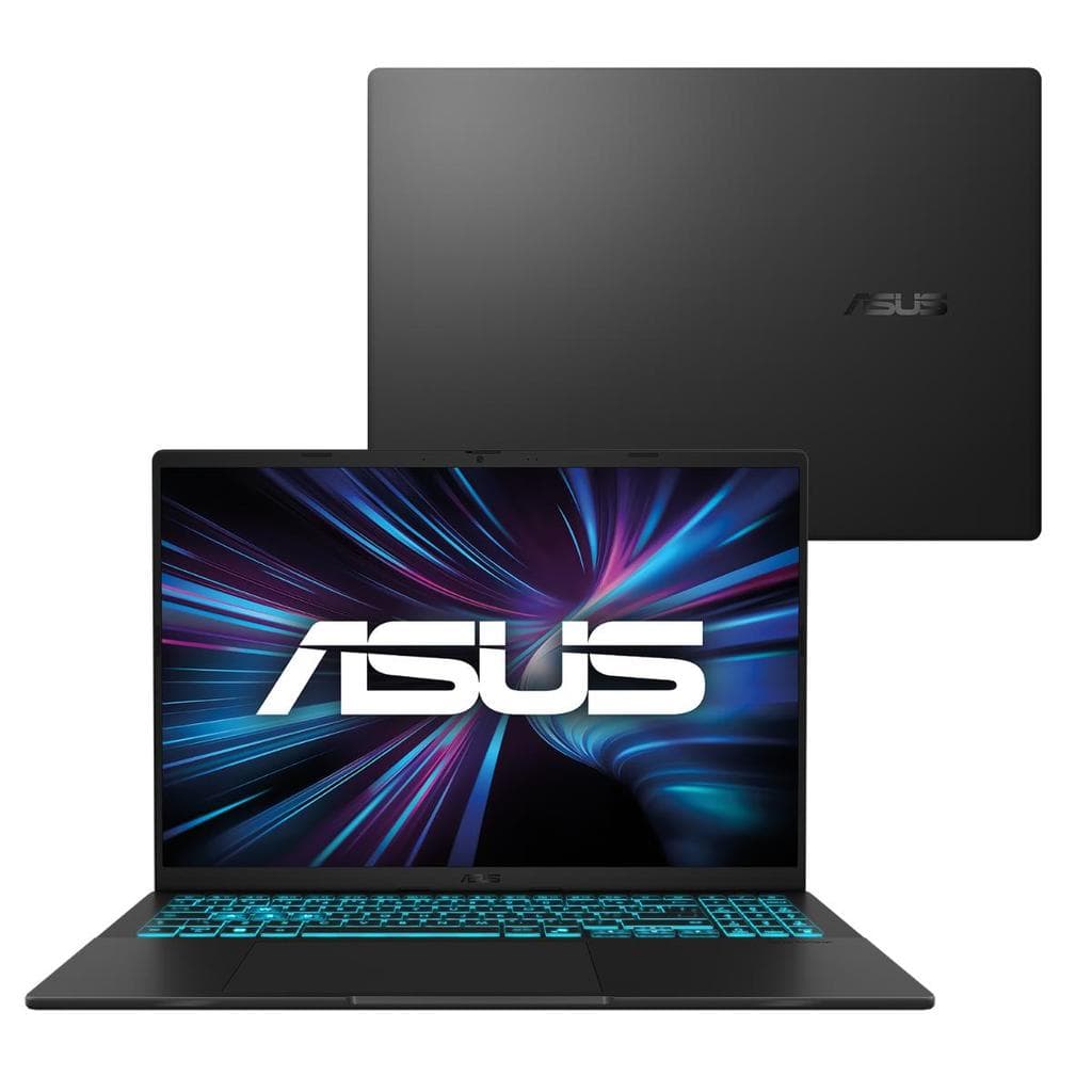 Notebook ASUS V16 Gamer V3607VM NVIDIA RTX 5060 Intel 5 16GB RAM 512GB SSD Win11  LCD LED FHD 16" nível IPS 144Hz RP138W