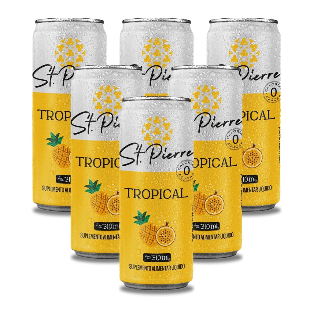 St. Pierre - 6x310ml - Tropical Zero Açúcar