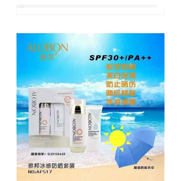 Yabang Novo Protetor Solar Sensação de Gelo Conjunto Protetor Solar Creme Loção Hidratante Hidratante Anti-Ultravioleta 
