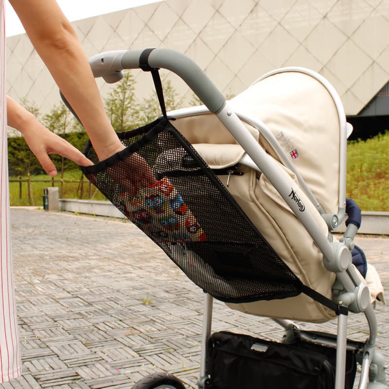 Verão crianças carrinho de bebê Net bolso carrinho produtos do bebê carrinho de bebê saco de armazenamento pendurado sac