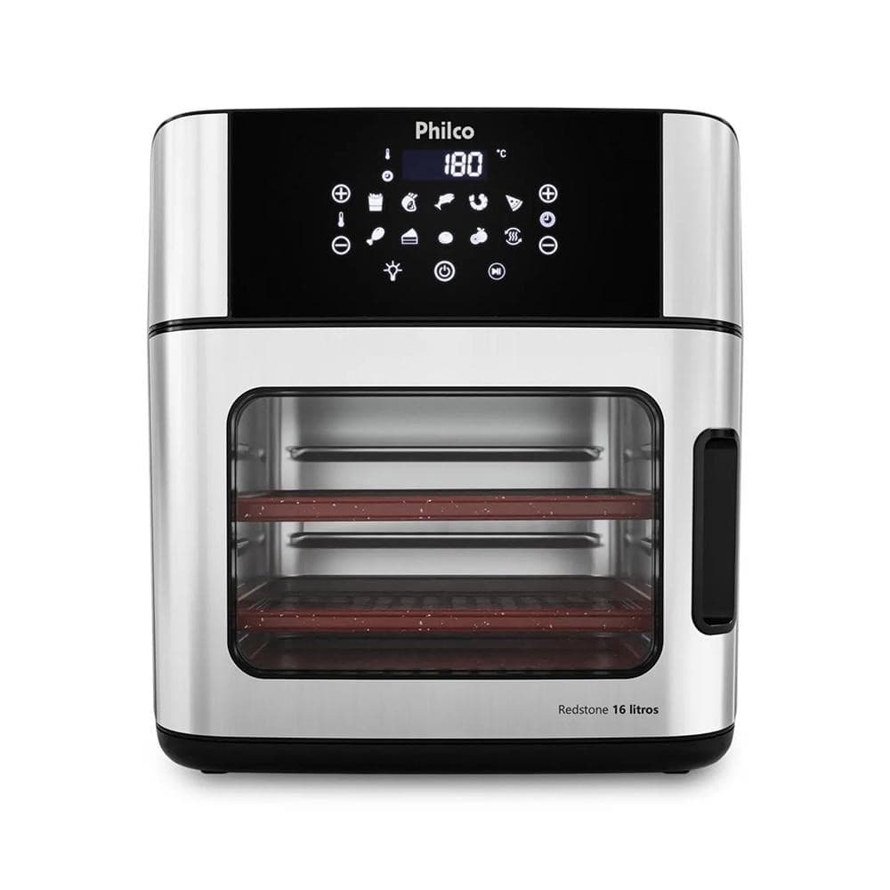 Fritadeira Sem Óleo Philco 16L Oven 220v - Air Fry Forno Digital Versátil e de Alta Capacidade