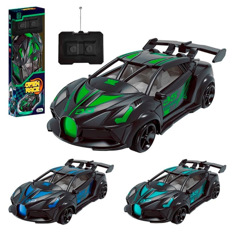 Carrinho De Controle Remoto Open Race 3 Funções ZBN1235