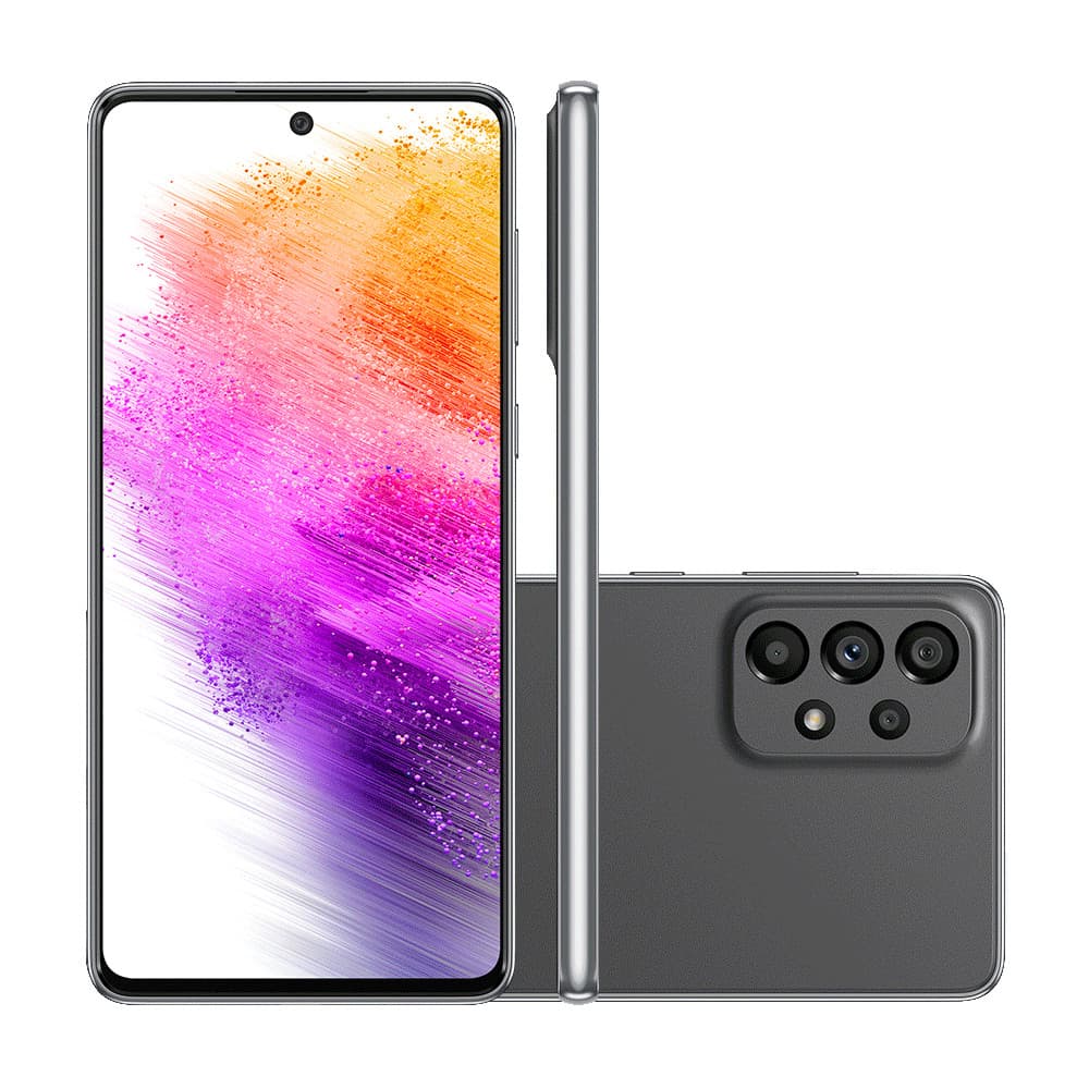 Smartphone Samsung Galaxy A73 5G, 128GB, 8GB RAM, Octa Core, Selfie 32MP, Tela 6.7" - Vitrine