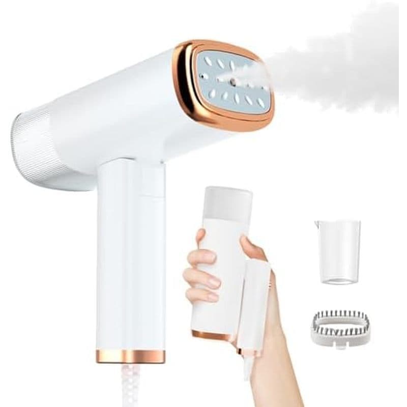 Vaporizador De Viagem Portátil Para Roupas-Ferro A Vapor Dobrável , Forte Remove Rugas Diferentes Tecidos , Terno Viagen