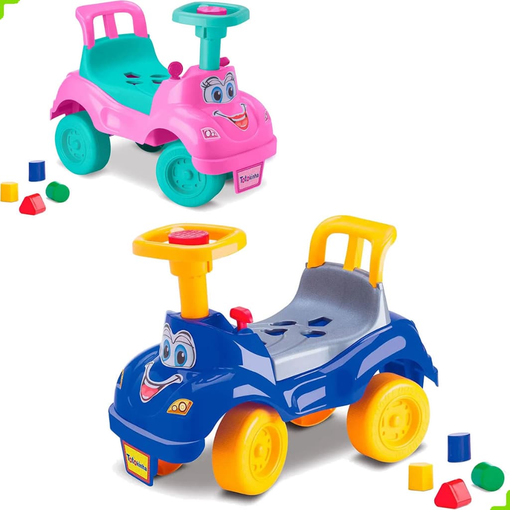 Totokinha Infantil Menino e Menina 0300/0301 Andador Estimulo Criatividade Colorido