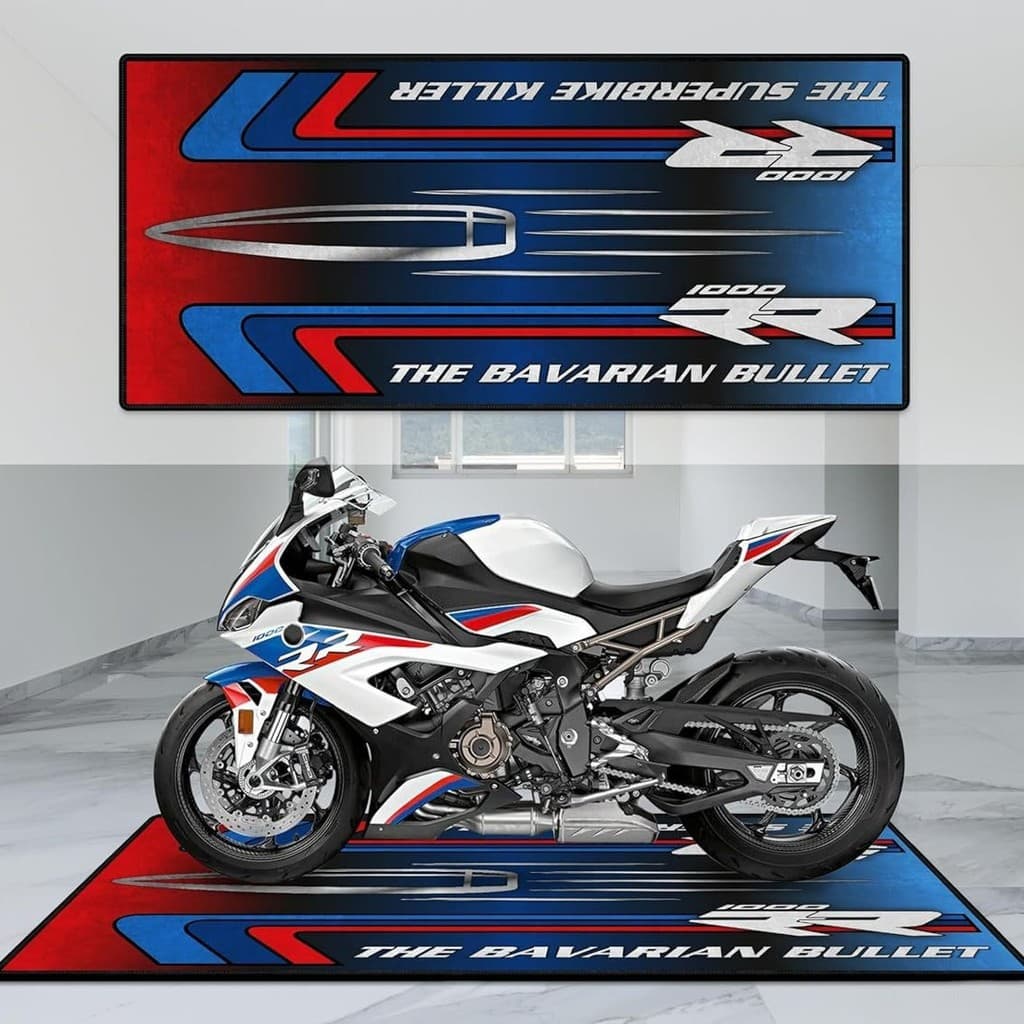 Tapete de exibição para motocicletas off-road 50x160 cm, tapete antiderrapante para sala de estar, protege capacetes e p