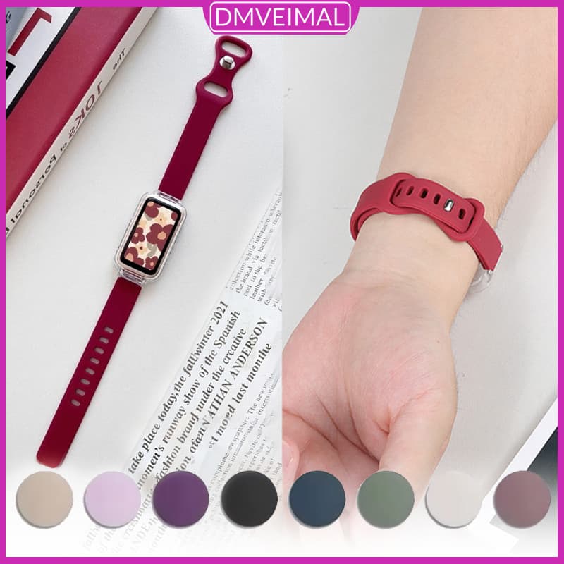 Capa Capinha Transparente E Pulseira Silicone Para Relógio Smartwatch Xiaomi Mi Band Miband 9 8 Active/Redmi Band 3 2