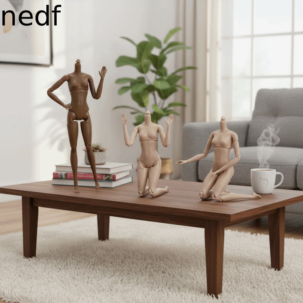 Boneca Super Modelo NEDFS , Bonecas BJD Nuas Articuladas Móveis Destacáveis , Corpo De Figura De Ação Corporal Muscular