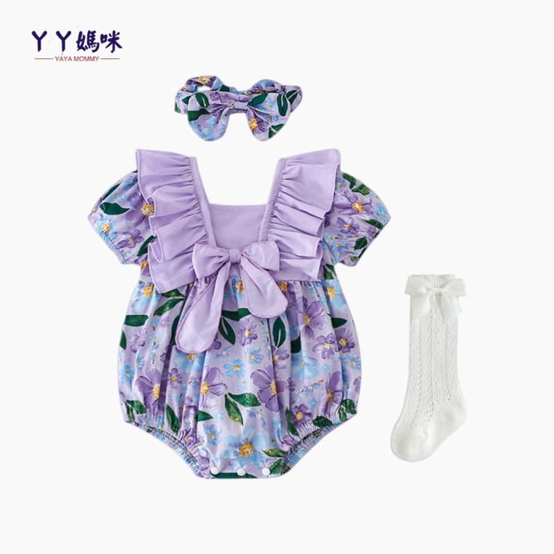 Roupas de bebê roupas de verão estilo fino algodão puro bebê recém-nascido menina mês inteiro cem dias roupas de bebê mo