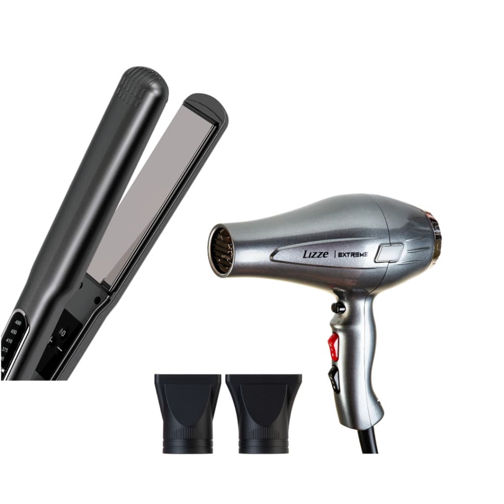 KIT Lizze Chapinha De Cabelo Profissional 480 Extreme + Secador profissional