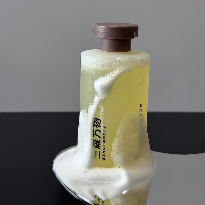 Sansen tudo ácido hialurônico controle de óleo fofo Shampoo macio limpeza profunda hidratante desengordurante 235ml prod