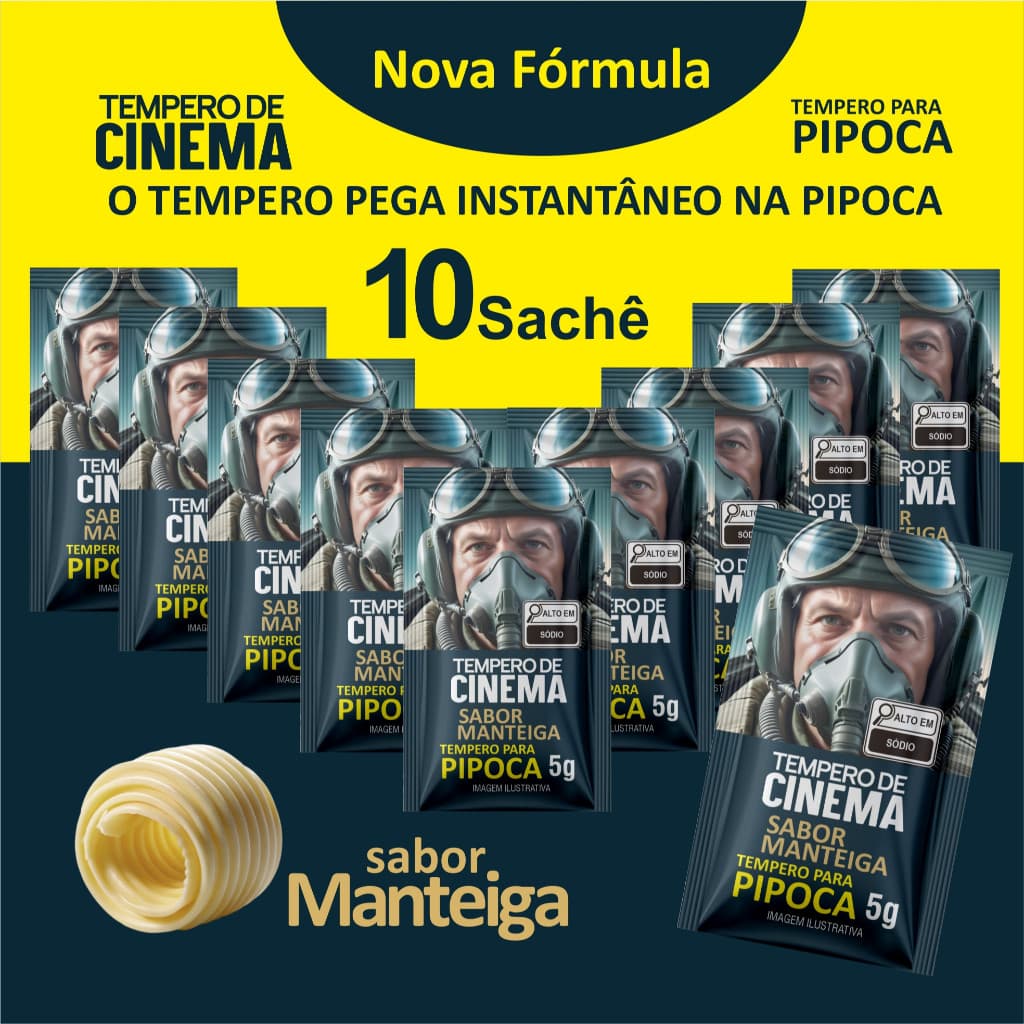 10 SACHES DE TEMPERO DE CINEMA - Mais Tempero - MAIS TEMPERO OFICIAL