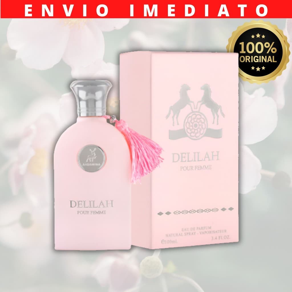 Perfume Árabe Delilah Pour Femme Feminino Importado 100ml