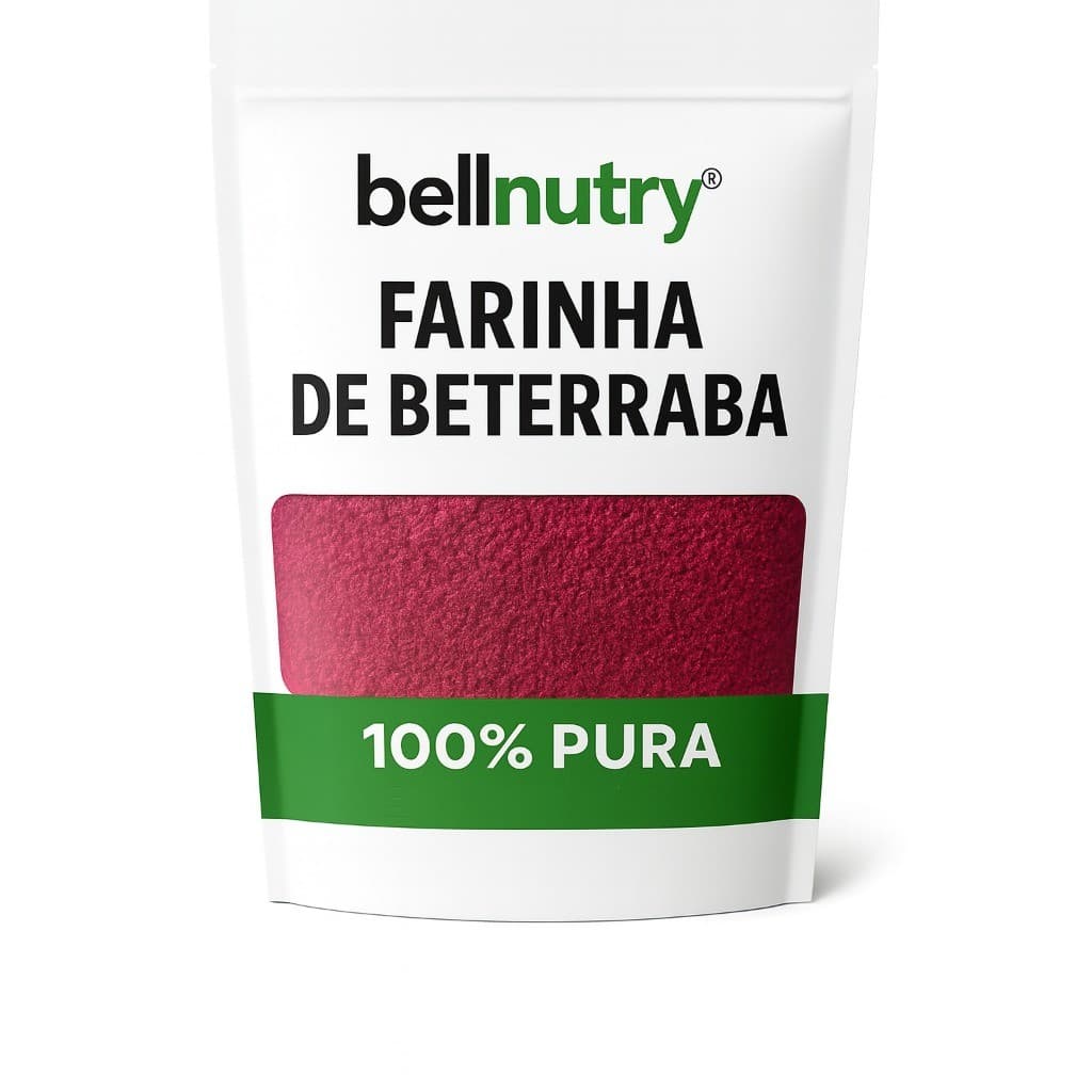 Beterraba Em Pó Desidratada 100% Pura Bellnutry Suplemento Pré Treino Performance
