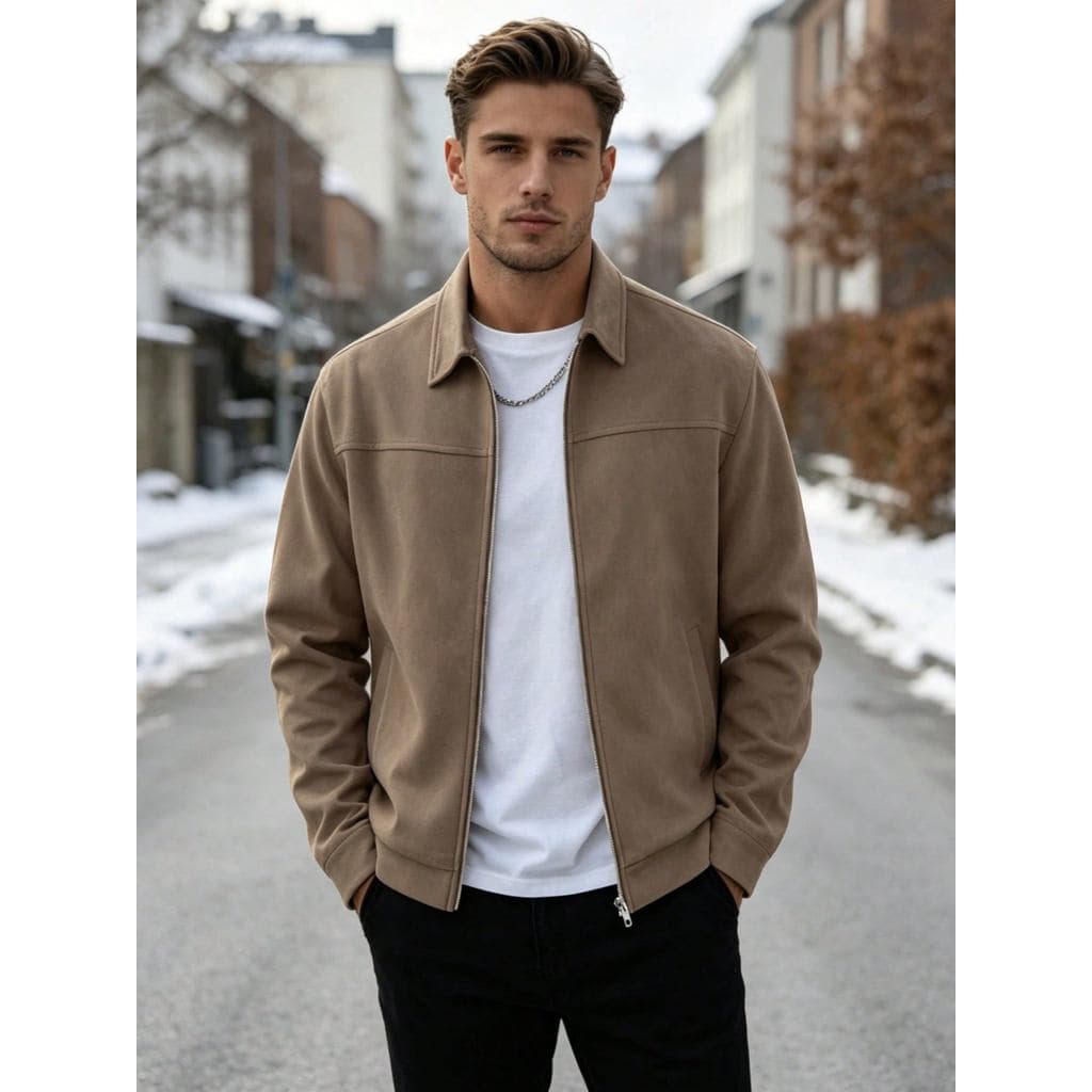 2026 Novo Modelo Jaqueta Masculina Jaqueta Frio Masculino Casaco Masculino de Inverno Modelo Minimalista Premium