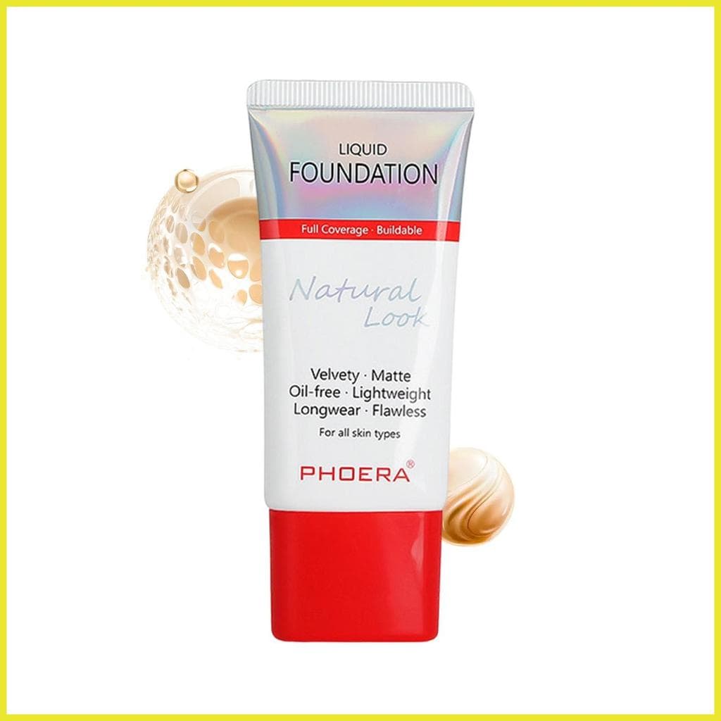 Base Líquida 30ML Corretivo Facial Leve De Longa Duração Fosco Maquiagem Para Mulheres Senhora yushua3br