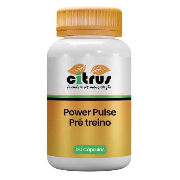 Power Pulse - Pré treino 120 Cápsulas