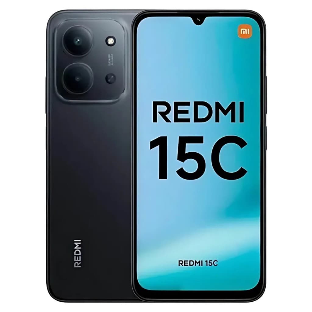 Celular Smartphone Xiaomi Redmi 15C 256GB 8GB RAM Global Dual SIM Cor Preto