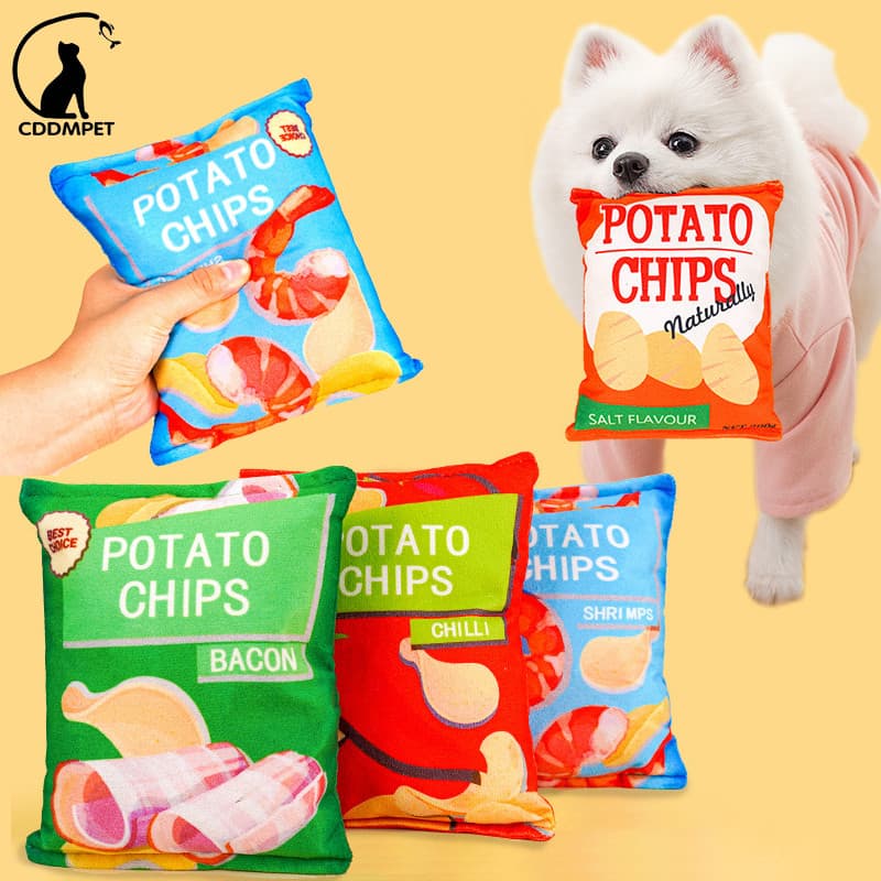 Brinquedo Interativo Pelúcia Para Cachorro Animais De Estimação Estimulando Brinquedos Estridentes