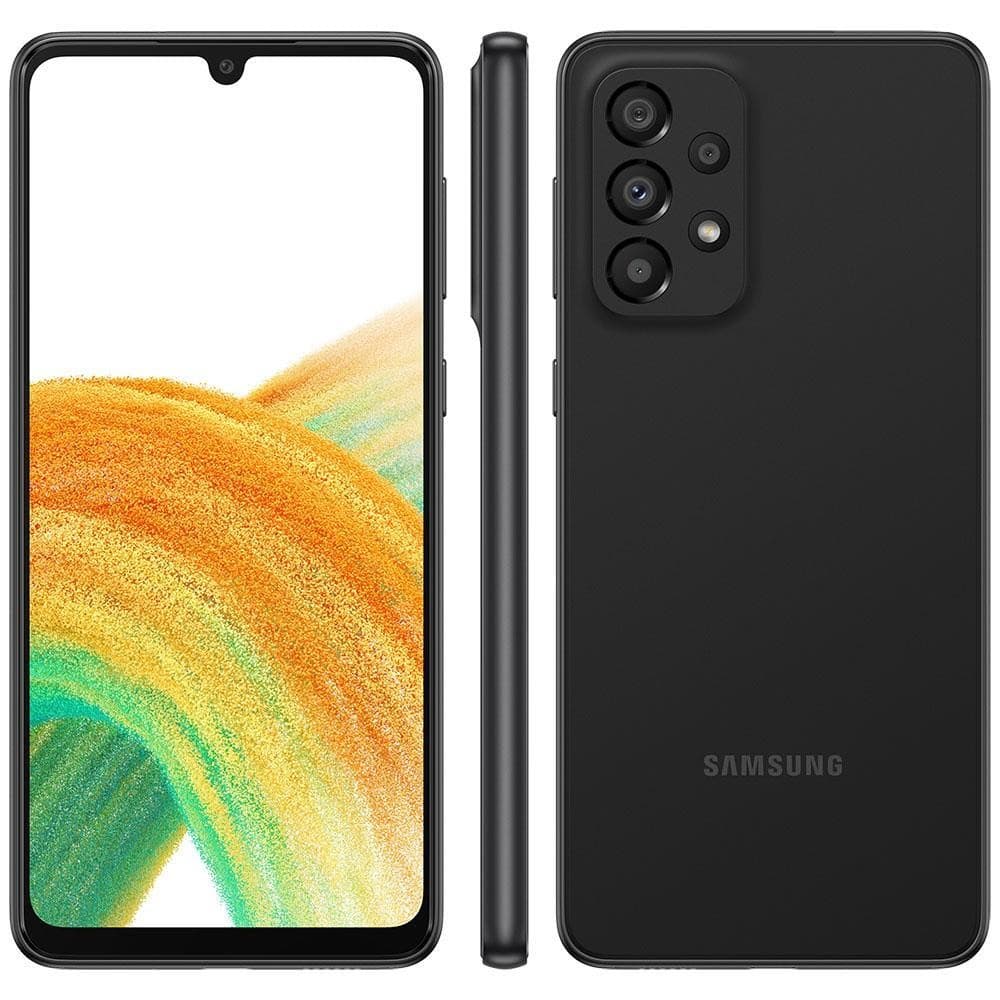 Usado: Galaxy A33 128GB Preto Muito Bom - Trocafy - Samsung