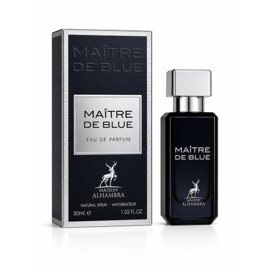 Perfume Maître De Blue Maison Alhambra 30ml Eau de Parfum Masculino Importado