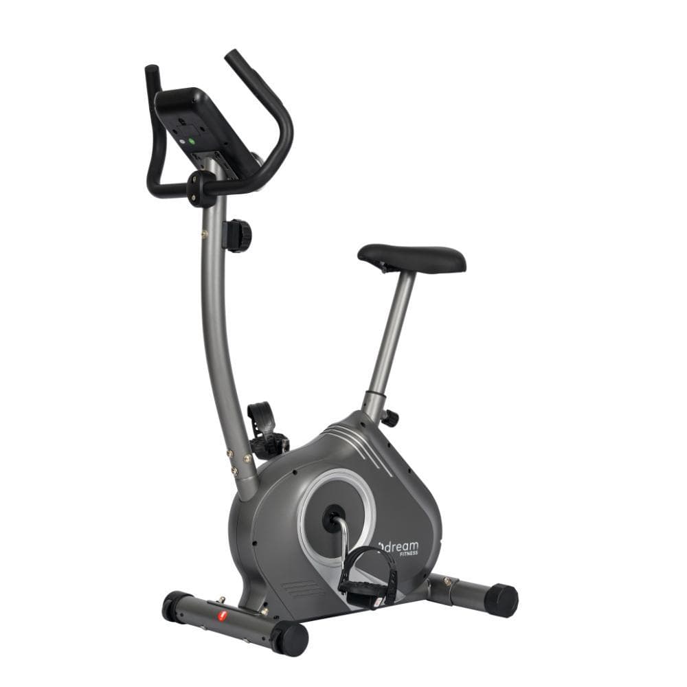 Bicicleta Ergométrica Magnética Vertical Mag 5000 V Preta e Cinza - Dream Fitness